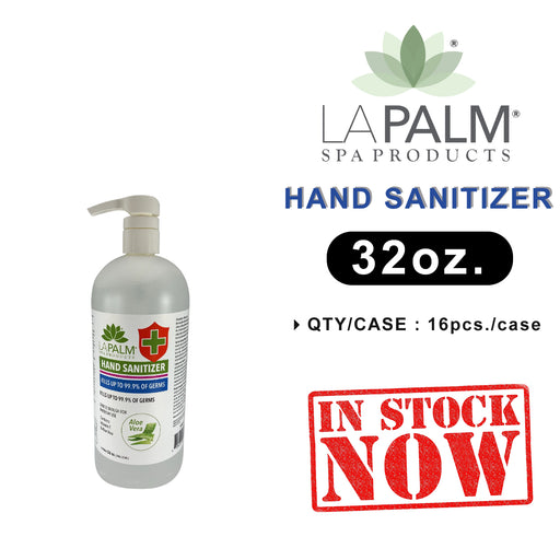 La Palm Hand Sanitizer GEL, 32oz OK0312VD