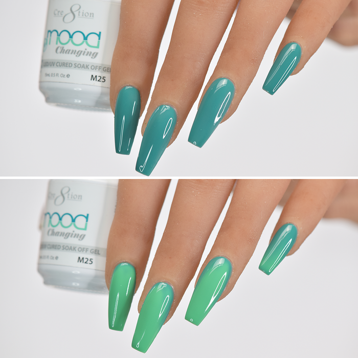 Cre8tion Mood Changing Gel Polish, M25, 0.5oz