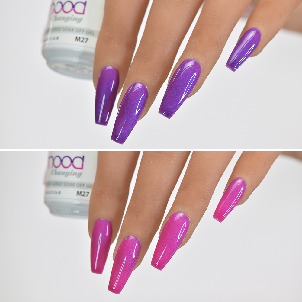 Cre8tion Mood Changing Gel Polish, M27, 0.5oz