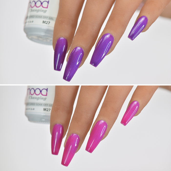 Cre8tion Mood Changing Gel Polish, M27, 0.5oz