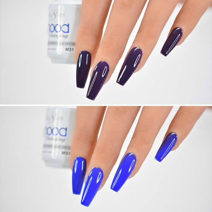 Cre8tion Mood Changing Gel Polish, M31, 0.5oz