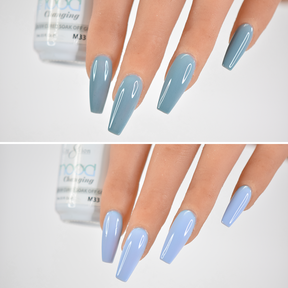 Cre8tion Mood Changing Gel Polish, M33, 0.5oz