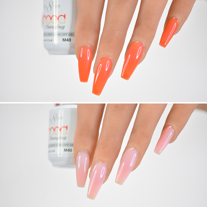 Cre8tion Mood Changing Gel Polish, M40, 0.5oz