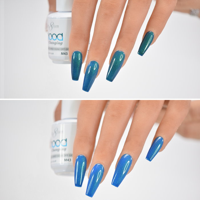 Cre8tion Mood Changing Gel Polish, M43, 0.5oz