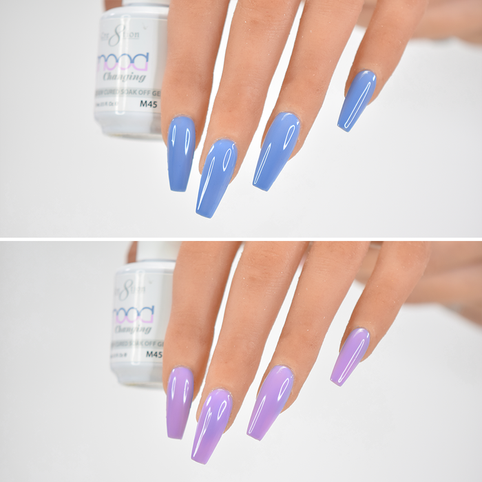 Cre8tion Mood Changing Gel Polish, M45, 0.5oz