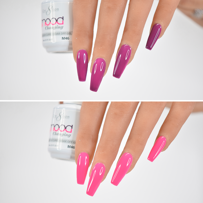 Cre8tion Mood Changing Gel Polish, M46, 0.5oz