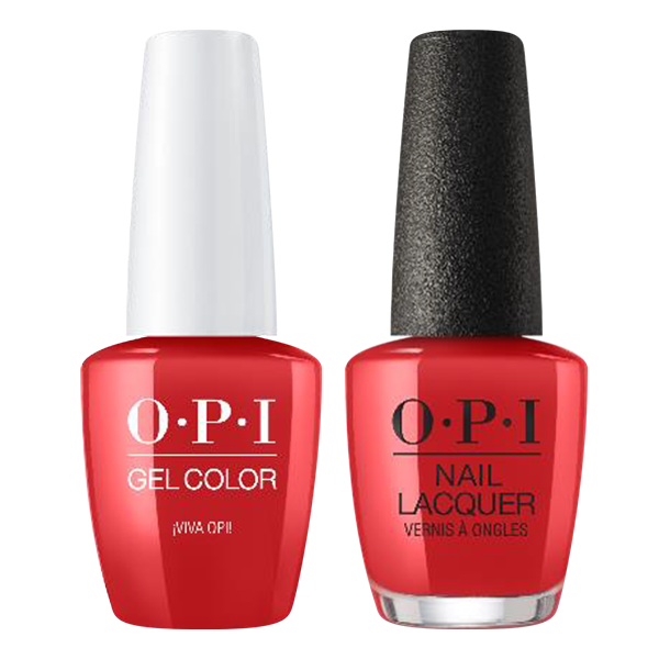 OPI Gelcolor And Nail Lacquer, Mexico City - Spring 2020 Collection, M90, iViva Opi!, 0.5oz OK1017VD