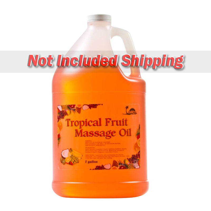 Be Beauty Spa Collection, Massage Oil, Tropical Fruit (Orange), 1Gallon, CMSS001G1