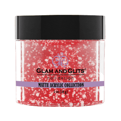 G & G Matte Acrylic Powder, MAT613, Candy Cane, 1oz OK0122VD