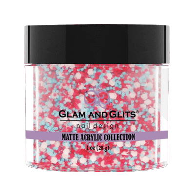 G & G Matte Acrylic Powder, MAT619, Rainbow Spinkles, 1oz OK0122VD