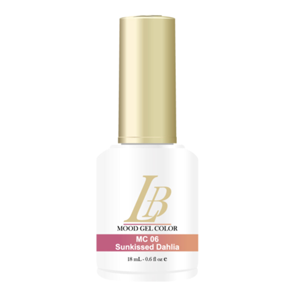 iGel LB Mood Gel Polish, MC06, Sunkissed Dahlia, 0.6oz KK1003