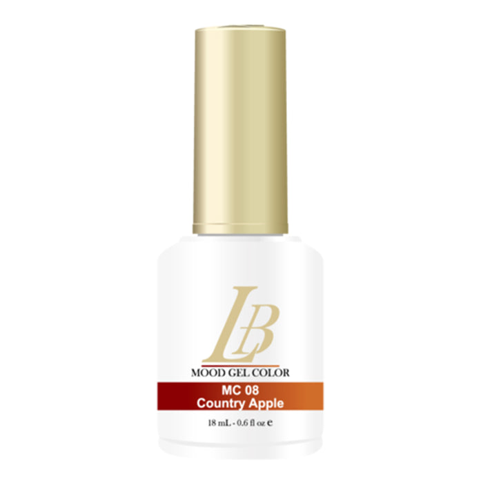 iGel LB Mood Gel Polish, MC08, Country Apple, 0.6oz KK1003