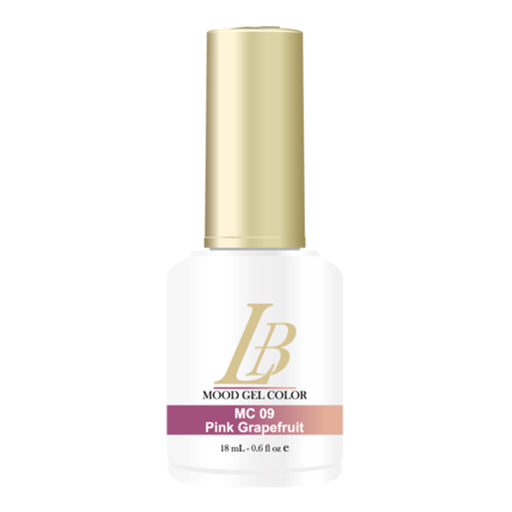 iGel LB Mood Gel Polish, MC09, Pink Grapefruit, 0.6oz KK1003