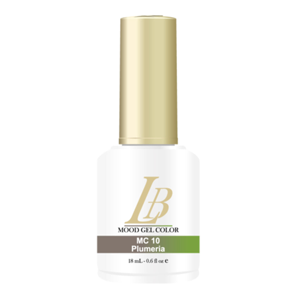 iGel LB Mood Gel Polish, MC10, Plumeria, 0.6oz KK1003