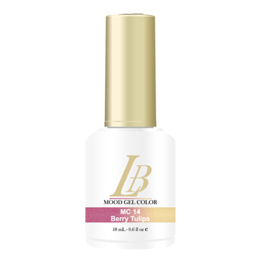 iGel LB Mood Gel Polish, MC14, Berry Tulips, 0.6oz KK1003