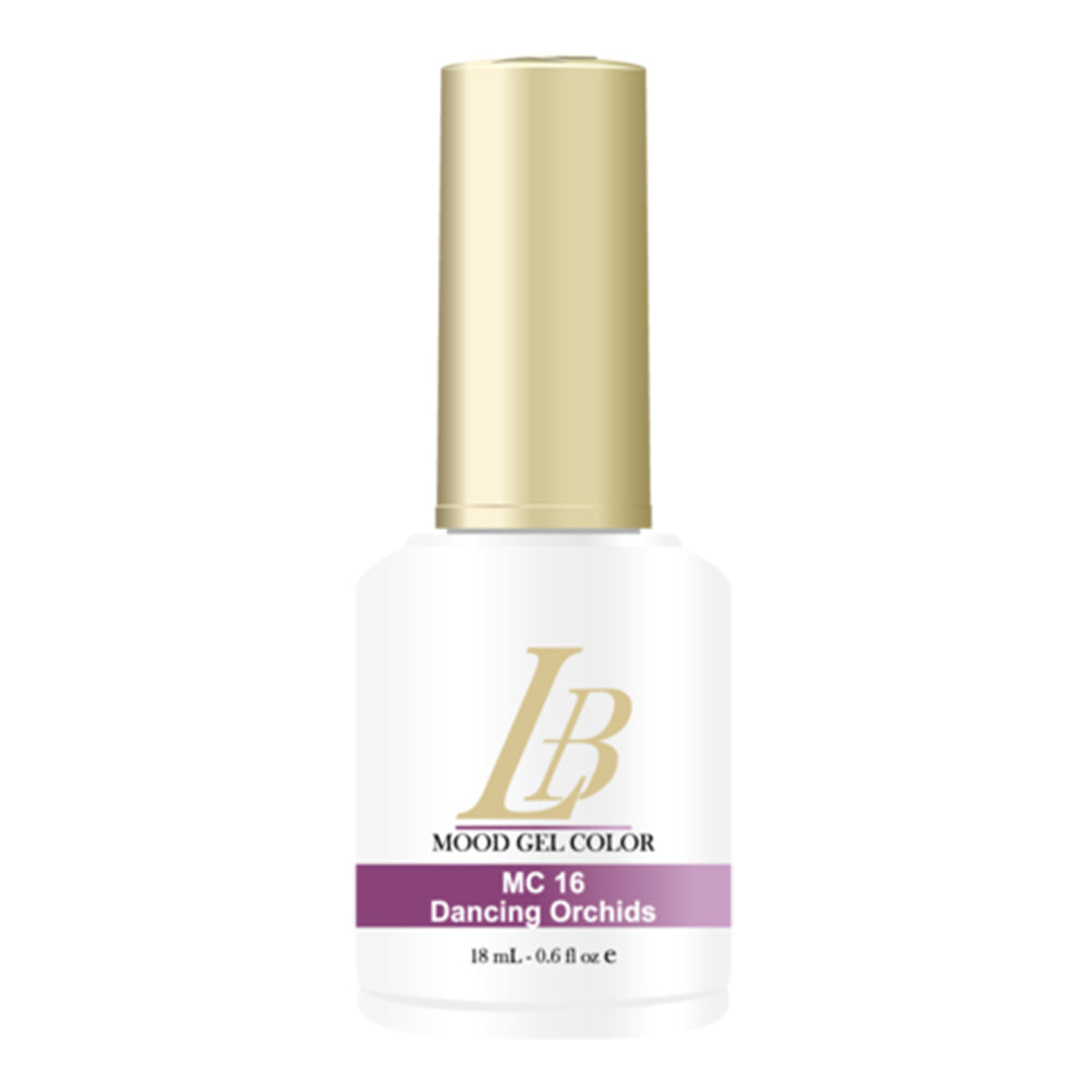 iGel LB Mood Gel Polish, MC16, Dancing Orchids, 0.6oz KK1003