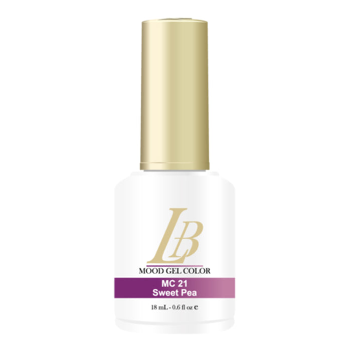 iGel LB Mood Gel Polish, MC21, Sweet Pea, 0.6oz KK1003
