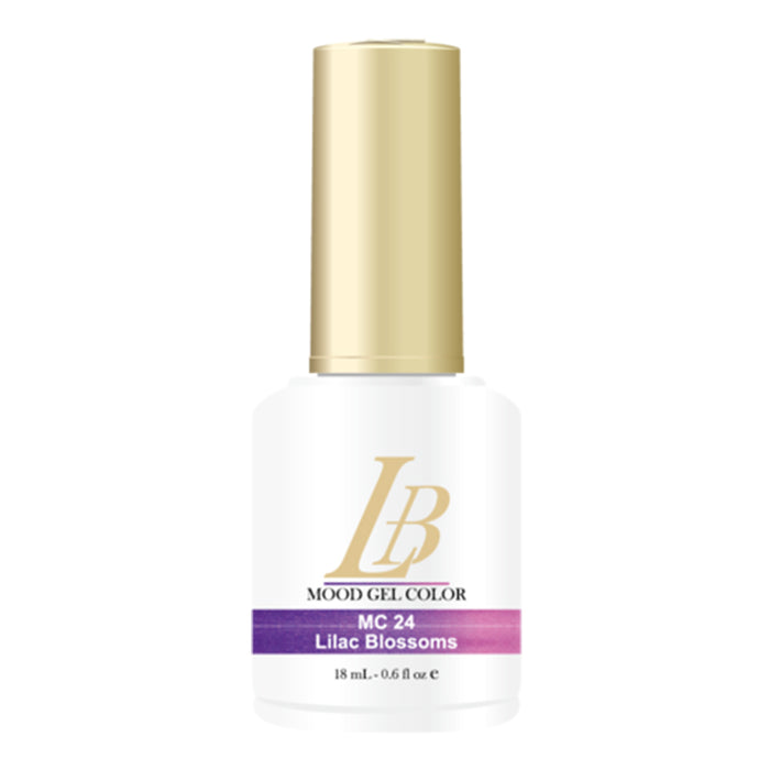 iGel LB Mood Gel Polish, MC24, Lilac Blossoms, 0.6oz KK1003