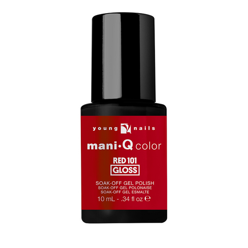 Young Nails Gel Polish, ManiQ Color Collection, MC30042, Red 101, 0.34oz OK0904LK