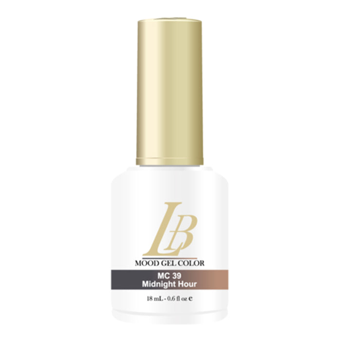 iGel LB Mood Gel Polish, MC39, Midnight Hour, 0.6oz KK1003