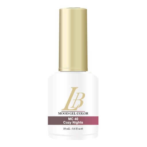 iGel LB Mood Gel Polish, MC40, Cozy Nights, 0.6oz KK1003