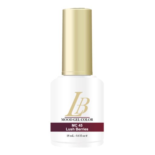 iGel LB Mood Gel Polish, MC45, Lush Berries, 0.6oz KK1003