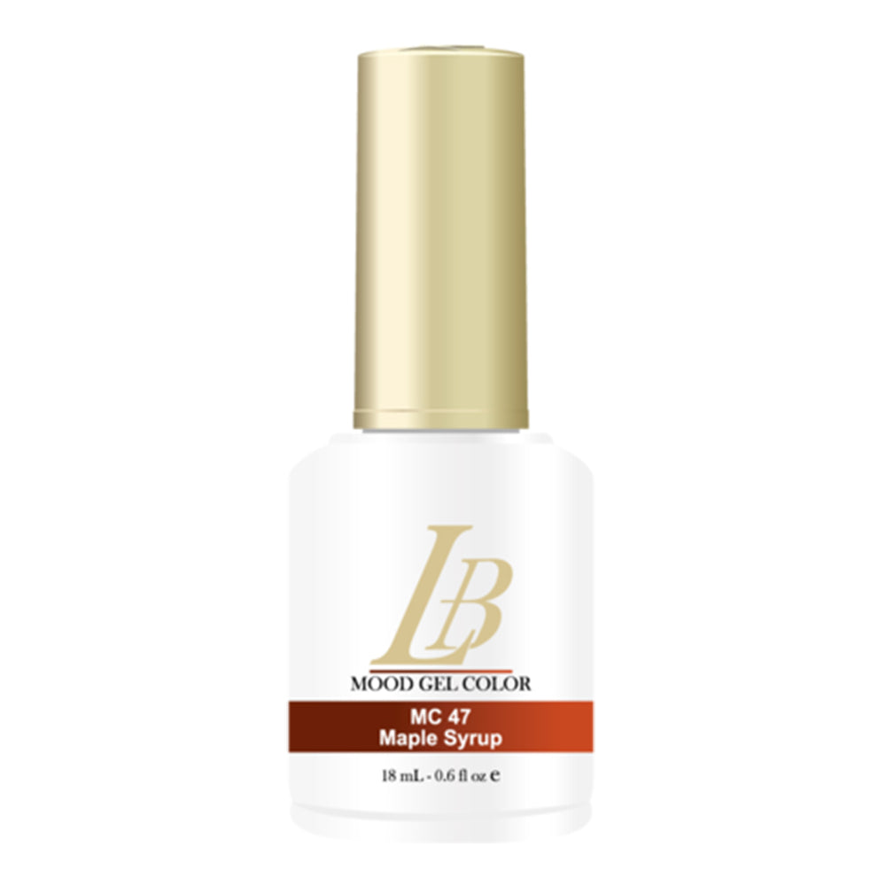 iGel LB Mood Gel Polish, MC47, Maple Syrup, 0.6oz KK1003
