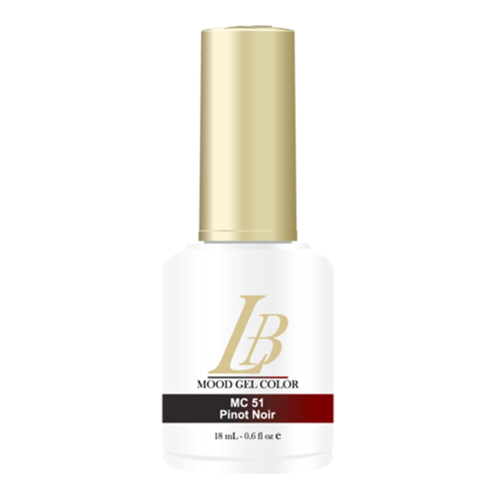 iGel LB Mood Gel Polish, MC51, Pinot Noir, 0.6oz KK1003