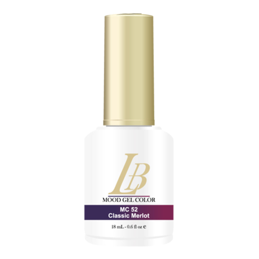 iGel LB Mood Gel Polish, MC52, Classic Merlot, 0.6oz KK1003