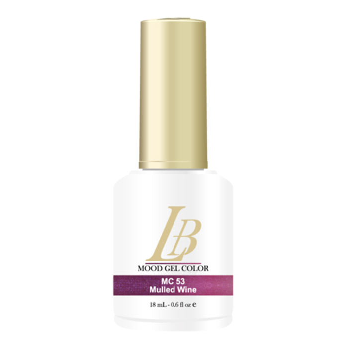 iGel LB Mood Gel Polish, MC53, Mulled Wine, 0.6oz KK1003