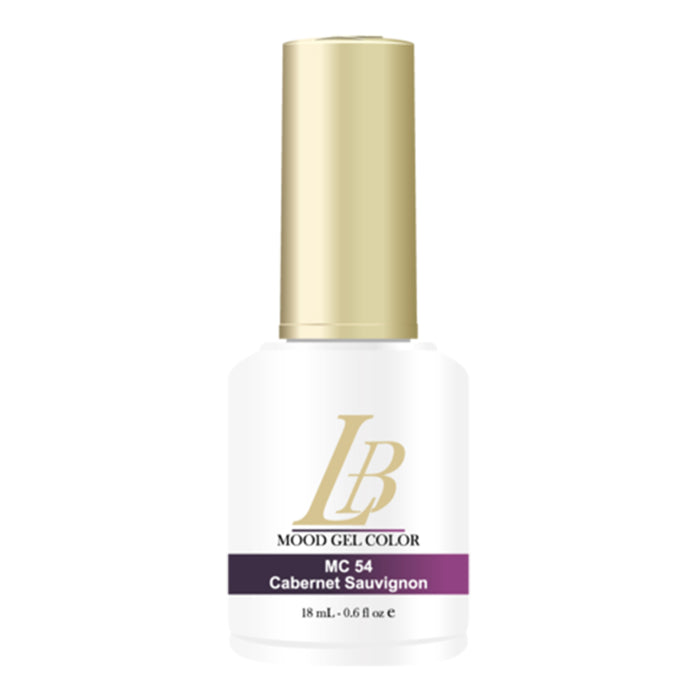 iGel LB Mood Gel Polish, MC54, Cabernet Sauvignon, 0.6oz KK1003