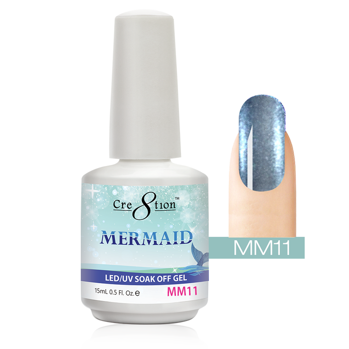 Cre8tion Mermaid Gel Polish, 0.5oz, MM11