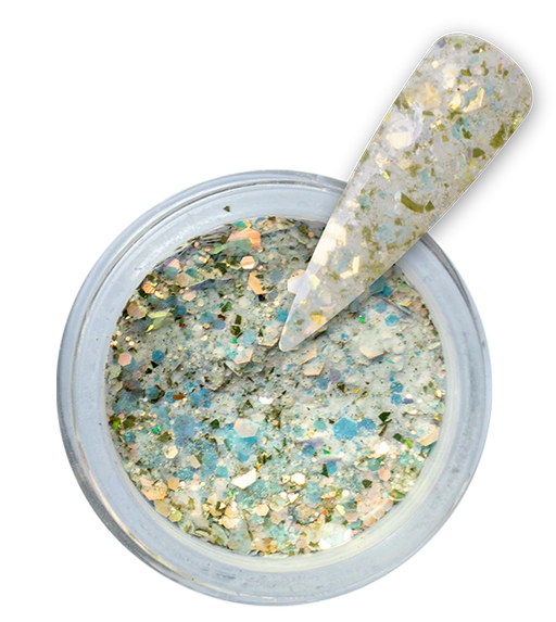 iGel Acrylic/Dipping Powder, Mermaid Collection, MG11, Noble Of The Sea, 2oz OK1110VD