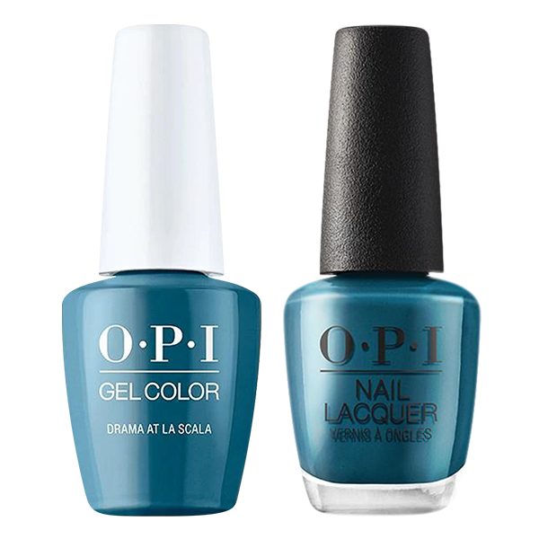 OPI Gelcolor And Nail Lacquer, Muse Of Milan Collection 2020, MI04, Drama At La Scala, 0.5oz OK0811VD