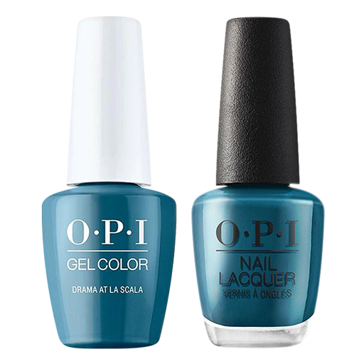 OPI Gelcolor And Nail Lacquer, Muse Of Milan Collection 2020, MI04, Drama At La Scala, 0.5oz OK0811VD