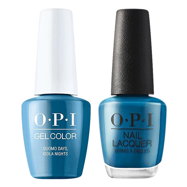 OPI Gelcolor And Nail Lacquer, Muse Of Milan Collection 2020, MI06, Duomo Days, Isola Nights, 0.5oz OK0811VD