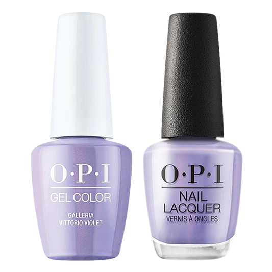 OPI Gelcolor And Nail Lacquer, Muse Of Milan Collection 2020, MI09, Galleria Vittorio Violet, 0.5oz OK0811VD