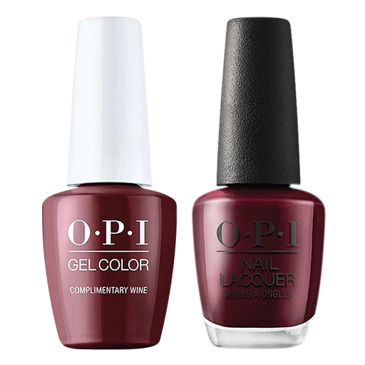 OPI Gelcolor And Nail Lacquer, Muse Of Milan Collection 2020, MI12, Complimentary Wine, 0.5oz OK0811VD