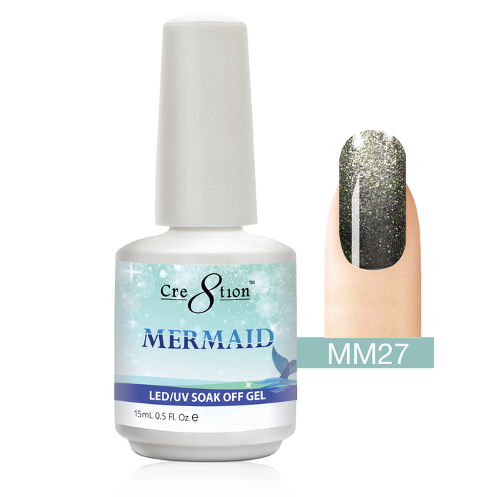 Cre8tion Mermaid Gel Polish, 0.5oz, MM27