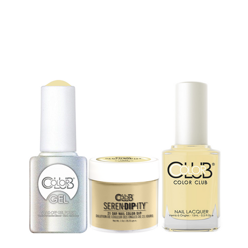 Color Club 3in1 Dipping Powder + Gel Polish + Nail Lacquer , Serendipity, Macaroon Swoon, 1oz, 05XDIP1036-1 KK