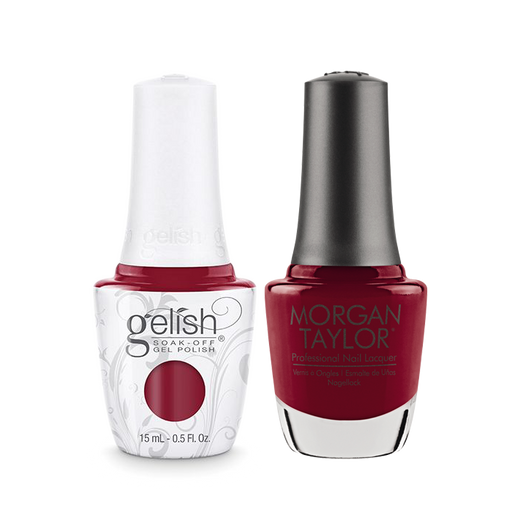 Gelish Gel Polish & Morgan Taylor Nail Lacquer, Man Of The Moment, 0.5oz, 1110032 + 50032 KK0907