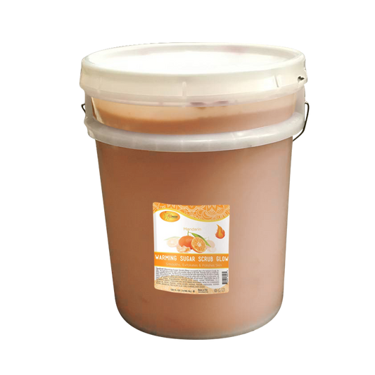 SpaRedi Warming Sugar Scrub Glow, Mandarin, 5Gal, 36094 OK0325MD