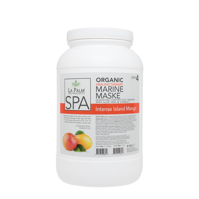 La Palm, Organic Healing Therapy Marine Maske, Intense Island Mango, 1Gal  KK