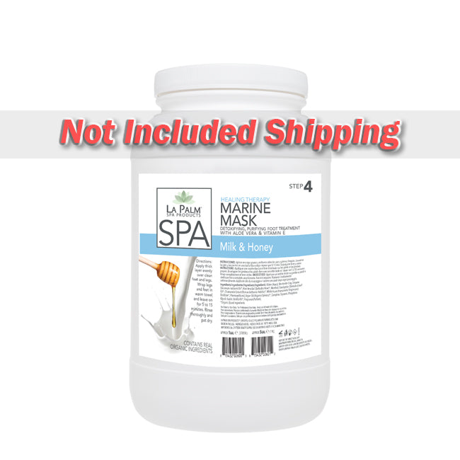 La Palm, Organic Healing Therapy Marine Maske, Vitamin Milk & Honey, 1Gal  KK