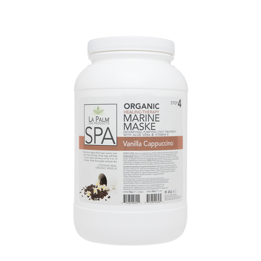 La Palm, Organic Healing Therapy Marine Maske, Vanilla Cappuccino, 1Gal  KK