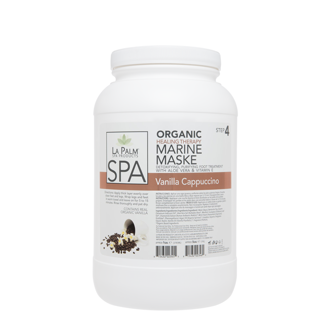 La Palm, Organic Healing Therapy Marine Maske, Vanilla Cappuccino, 1Gal  KK