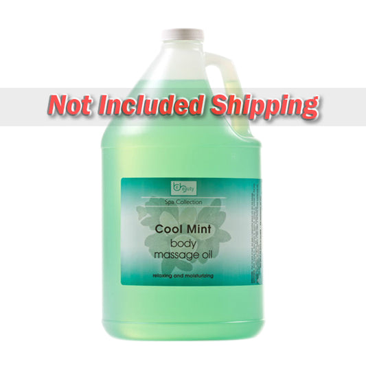 Be Beauty Spa Collection, Massage Oil, Cool Mint, 1Gallon, CMSS150G1