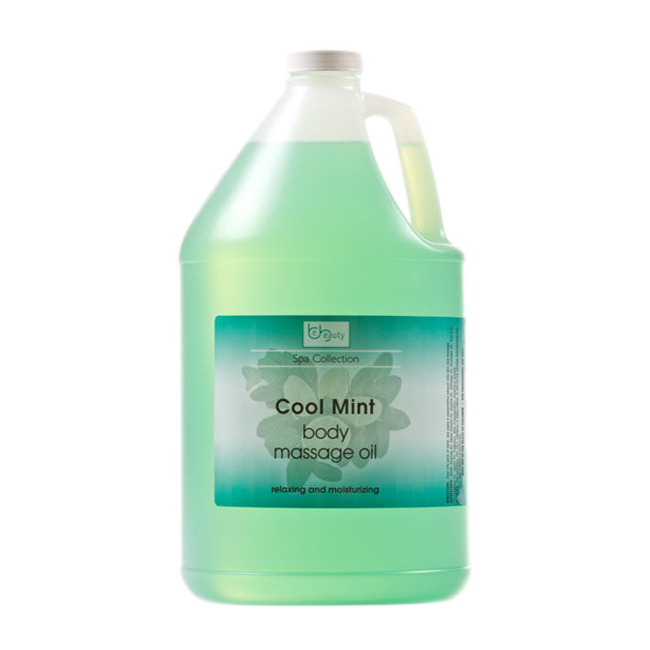 Be Beauty Spa Collection, Massage Oil, Cool Mint, 1Gallon, CMSS150G1