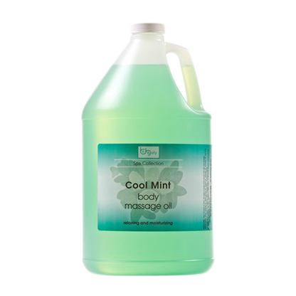 Be Beauty Spa Collection, Massage Oil, Cool Mint, 1Gallon, CMSS150G1