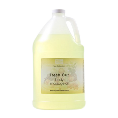 Be Beauty Spa Collection, Massage Oil, Fresh Cut, 1Gallon, CMSS153G1 KK0511